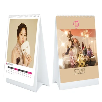

TWICE 2020 Coil Desk Calendar Fashion TWICE Calendar Fans Collection Gifts Drop Shipping