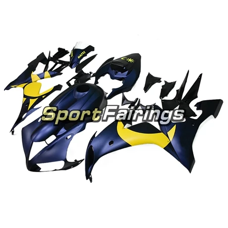 Капоты для Yamaha YZF R1 2004 2005 2006 обтекатели ABS Пластик кузов впрыска панели YZF1000 04 05 06 темно-синий желтый чехол