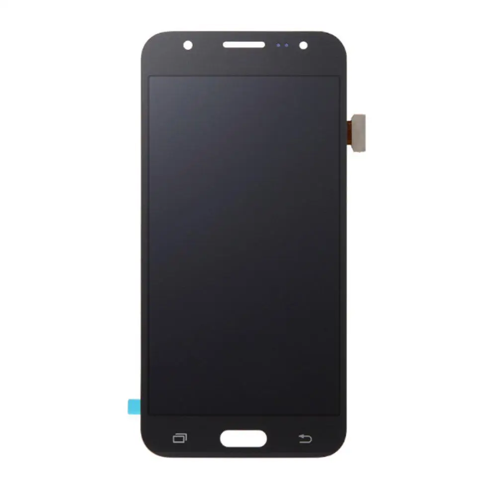 S5 lcd AMOLED для Sam sung S5 i9600 G900 G900F G900R G900 lcd s дисплей сенсорный экран дигитайзер замена сборка - Цвет: BLACK