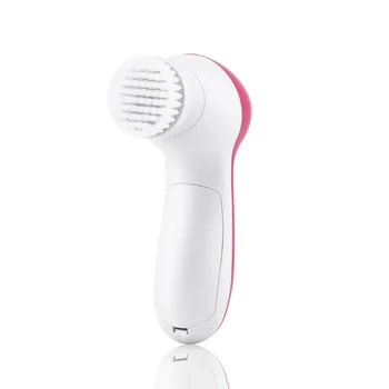 

5 in 1 Electric Silicone Face Cleansing Brush Waterproof Facial Deep Pore Cleaner Face Massage Skin Care with 5 Brush Heads