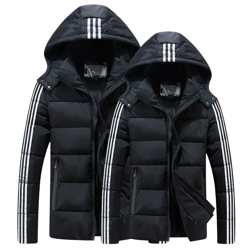 invierno nueva moda chaqueta de plumón para hombre chaqueta de plumón de moda para hombre ropa gruesa y catida para hombre