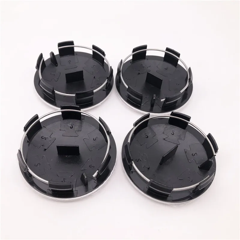 63mm black wheel cap 01