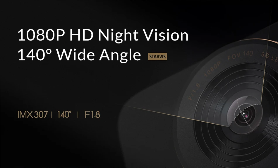 Xiaomi Smart car dvr камера wifi авто видео рекордер Вождение Голосовое управление ночное видение видеорегистратор 1080P HD 140 градусов широкий угол