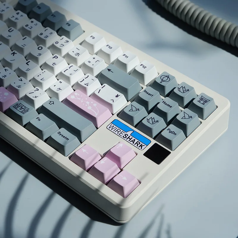 Gmk-fuji Keycap Pbt Teclado Mecânico Chave Boné 155 Corante Chave-sublimação Cherry Perfil - Imagem 2
