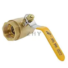 F/F мама к мама 3 см 1," резьбовой желтый рычажный шаровой кран