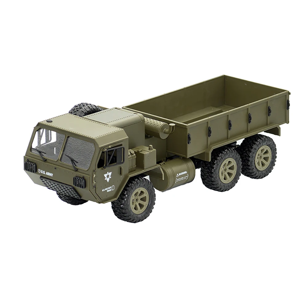 1/16 2,4G 6WD RC автомобиль военный грузовик M799 внедорожный автомобиль с передатчиком игрушка фузеляж Рама изготовлена из металла
