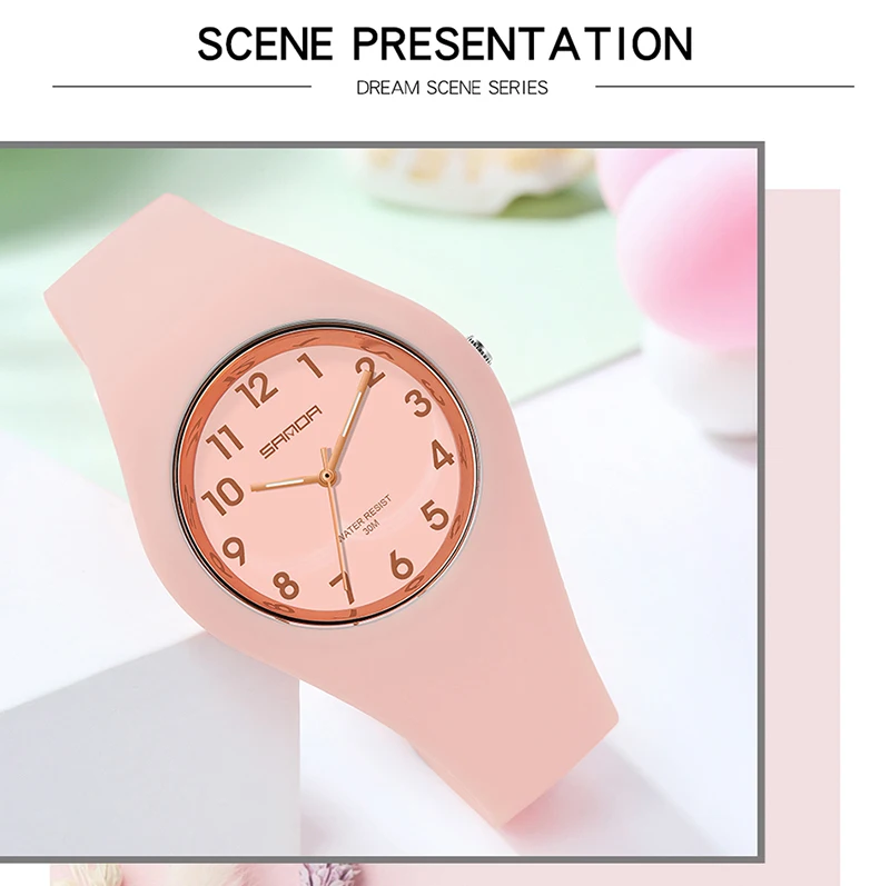 2021 New Sports Electronic 30M Waterproof Multifunction Personality Student Hand Plate Watches Quartz Movement Calendar 6056