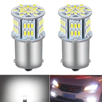 

2x P21W 6000K White 1156 Car LED Bulb Reversing Brake Light Turn Signal Light For Skoda Superb Octavia 2 FL 2010 2011 2012 2013