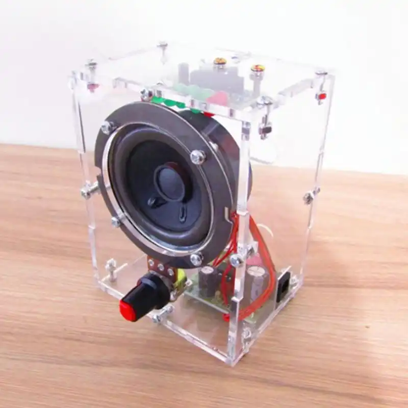 transparent speaker box