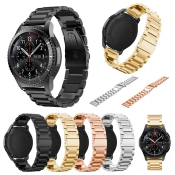 

New 22mm Sport Classic Stainless Steel Band Watch Wristband Strap watch Smart Watch Belt For Samsung Gear S3