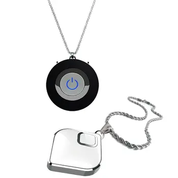 

Personal Air Purifier Necklace Wearable & Wearable Air Purifier Portable Necklace Air Cleaner Negative Ion Generator