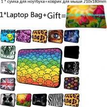 Чехол для ноутбука 17 дюймов Тетрадь 13 Чехол для CHUWI Lapbook SE 13,3 электронная книга 7, 10, 12, 14, 15, 15,6 17,3 11,6 15,4 компьютерные сумки через плечо+ коврик для мыши с изображением