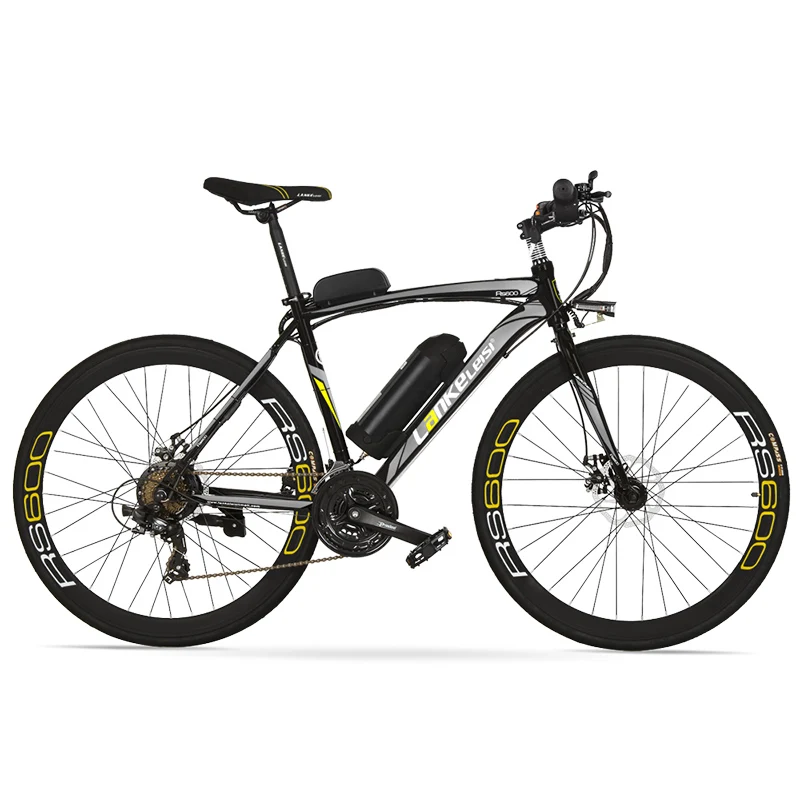Lankeleisi RS600 дорожный велосипед электрический 48В 300 Вт eBike10AH/15AH/20AH батарея 21 скорость