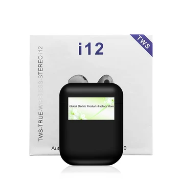 

Popup Window I12 TWS 2020 Colorful HD Voice Bt5.0 Hands Free Ear Stereo Earphone Sport tws i12
