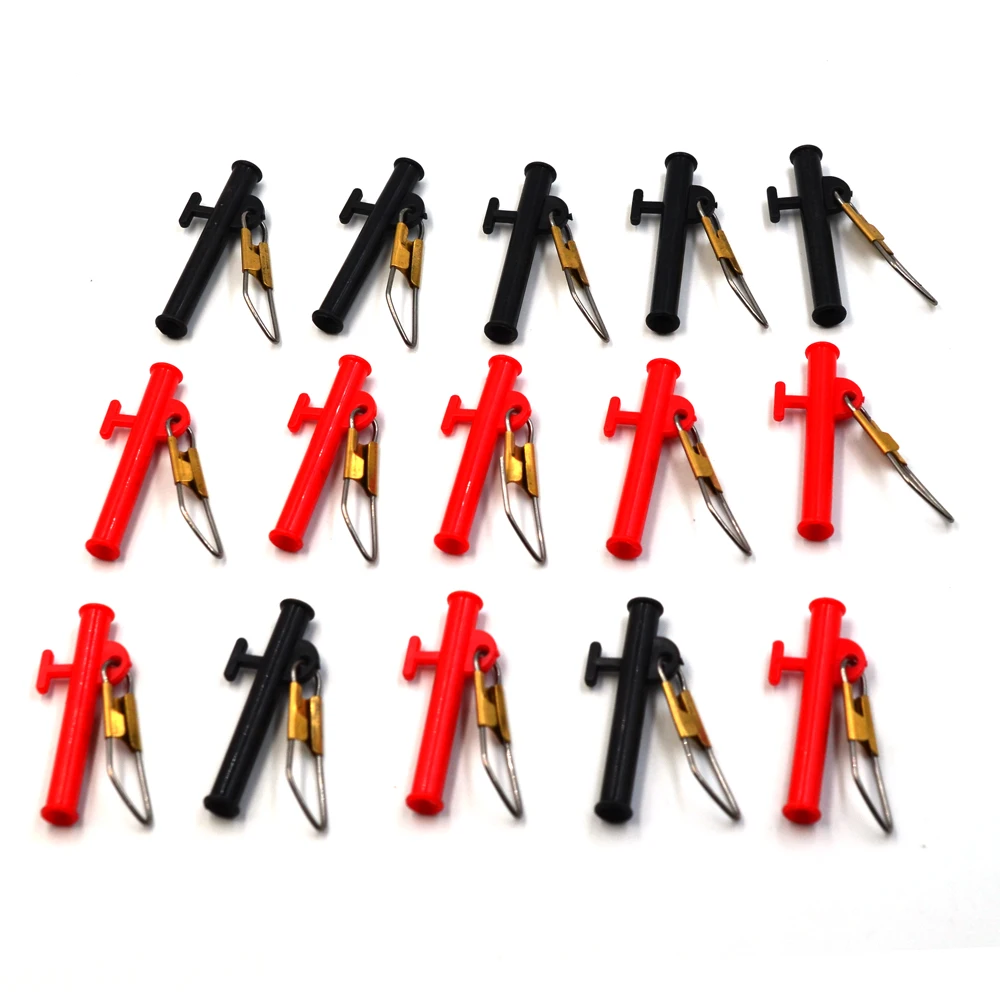 20PCS Fishing Sinker Slide Clip Kit - Quick Change Weight Connectors With Snap Hooks