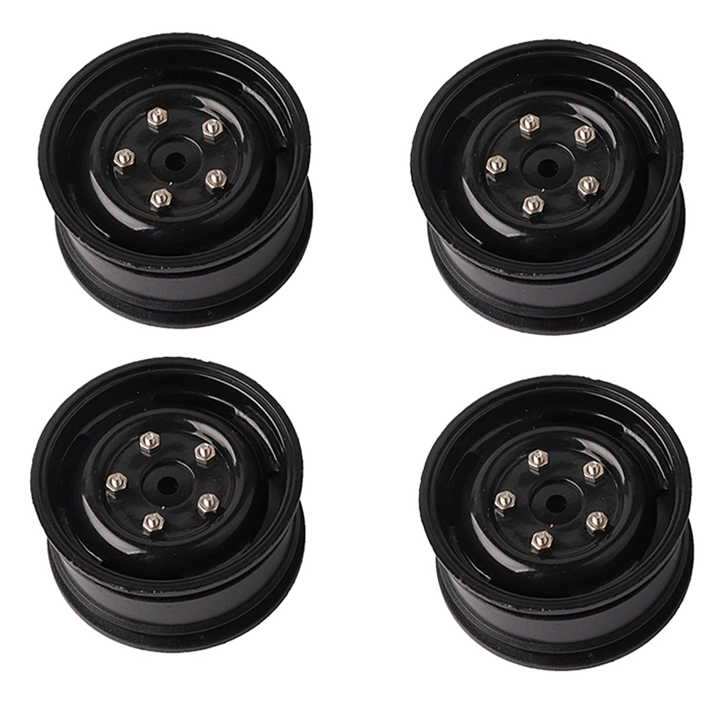 1/10 RC Crawler Model 1.9 Inch Bead-lock Wheel Rim Hub for  D90 D110 Car