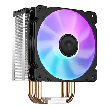 

Jonsbo CR1000 Tower LED CPU Cooler Fan 4 Heatpipes PWM 4Pin Cooling Heat Sink for Intel LAG 1155 1156 775 for AMD Socket AM3/AM2