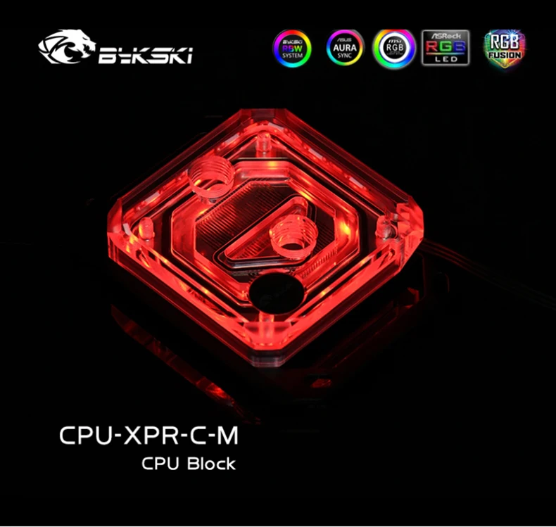 Bykski CPU Block Use for INTEL LGA115X 1200 1700 2011 /AMD Ryzen 3/5/7 X470 X570 Water Cooler Radiator CPU-XPR-C-M/CPU-XPR-C-I 17 H1f7ff21e4a8a4bf3964e07b4ca1f80c7t