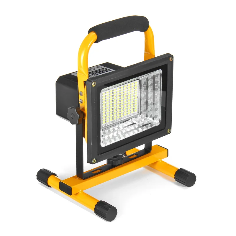 

130 LED Rechargeable Floodlight Waterproof Spot Work Camping Outdoor Handheld Work Lights Power By 18650 Portable Lantern