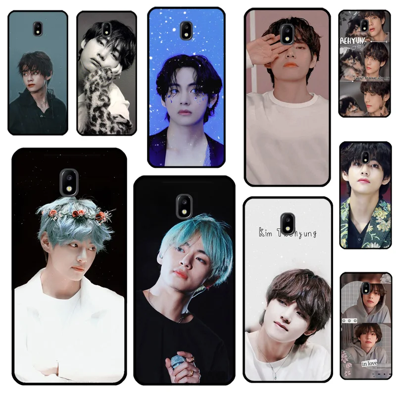 Taehyung fashion kpop boy Fundas Case For Samsung J3 J5 J7 2017 J1 A5 A3 2016 J6 J4 Plus J8 A6 A7 A8 A9 2018 Cover | Мобильные