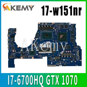 

862263-601 862263-001 G38D DAG38DMBCC0 Laptop motherboard For HP OMEN 17-W 17-w151nr SR2FQ I7-6700HQ N17E-G2-A1 GeForce GTX 1070