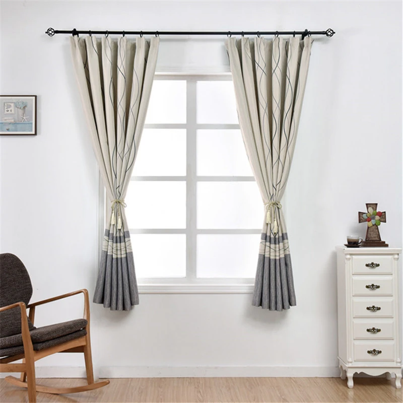 short curtains