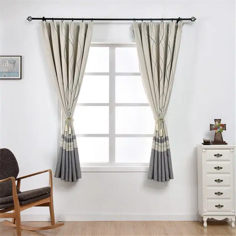 Modern Short Blackout Curtains For Living Room Kitchen Bedroom European Style Geometric Curtains For Small Window Aliexpress,Roberta Roller Rabbit Bedding Sale