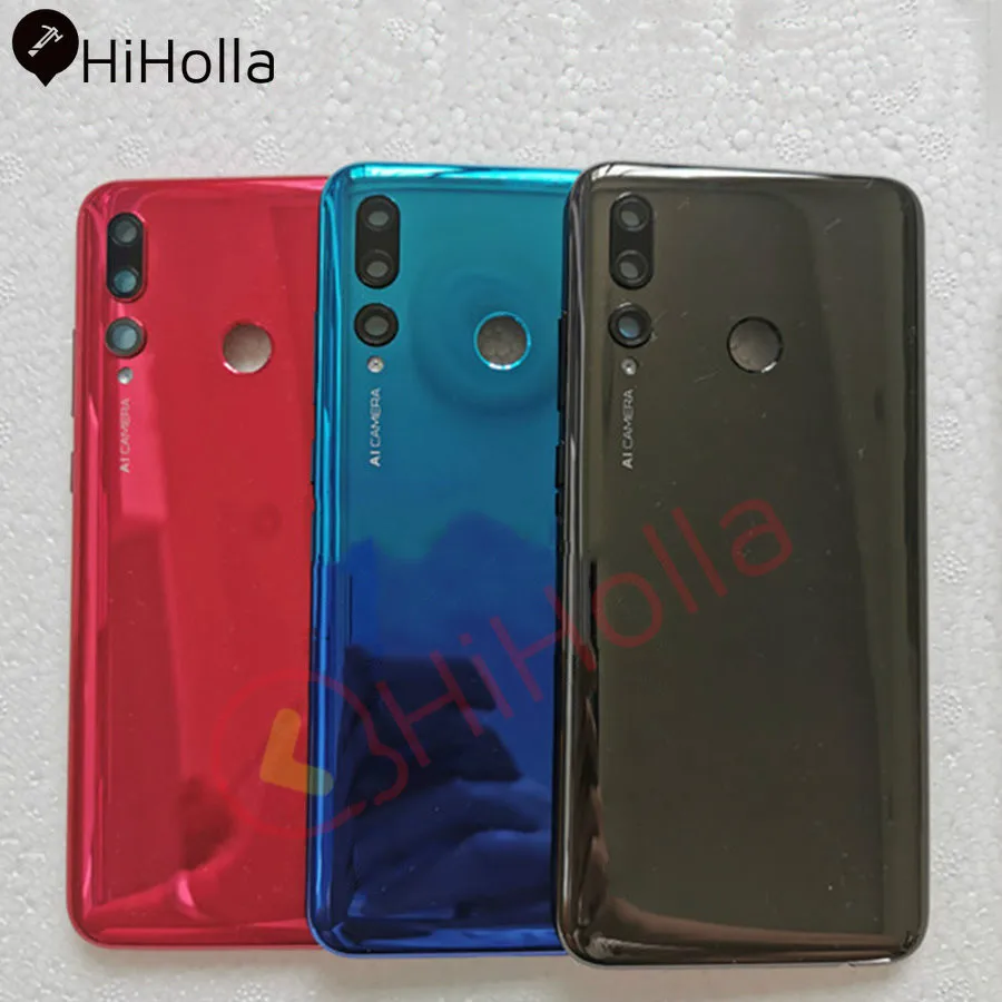 Оригинальная задняя крышка для Huawei P Smart + Plus 2019 чехол с аккумулятором корпуса