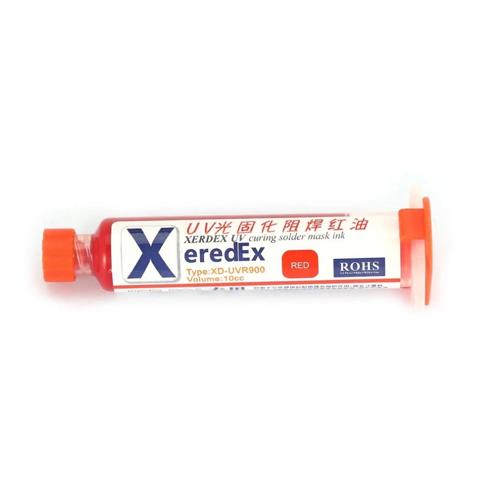 XEREDEX 10ML UV Solder Mask BGA PCB Paint Prevent Soldering Paste Flux Corrosive Curing Solder Protective Mask Ink