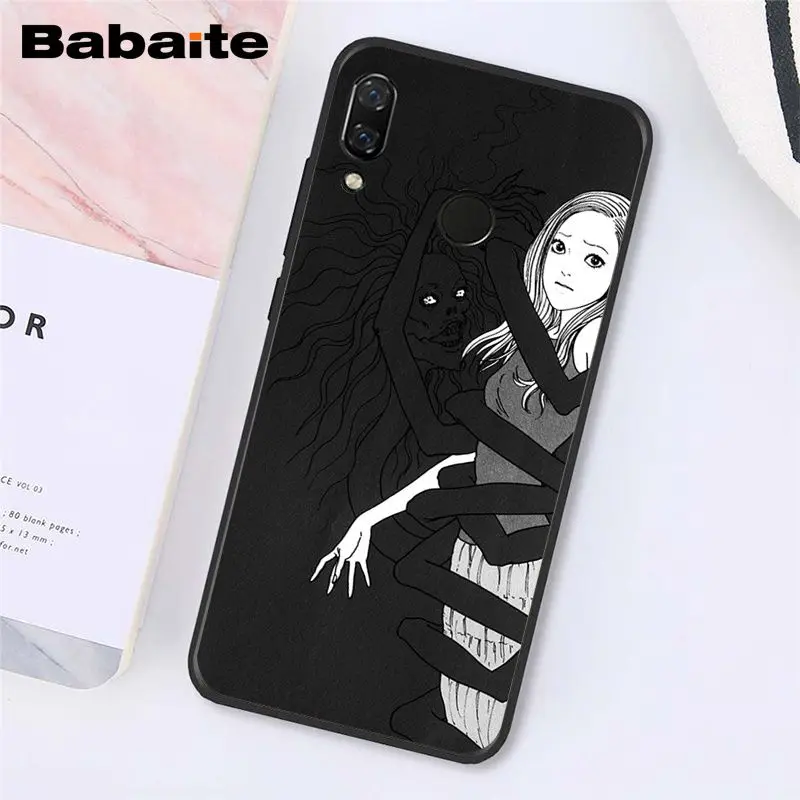 Babaite Джунджи Ito футболки ужас чехол для телефона для Xiaomi Redmi8 4X 6A S2 Go Redmi 5 5Plus Note4 5 7 Note8Pro - Цвет: A12