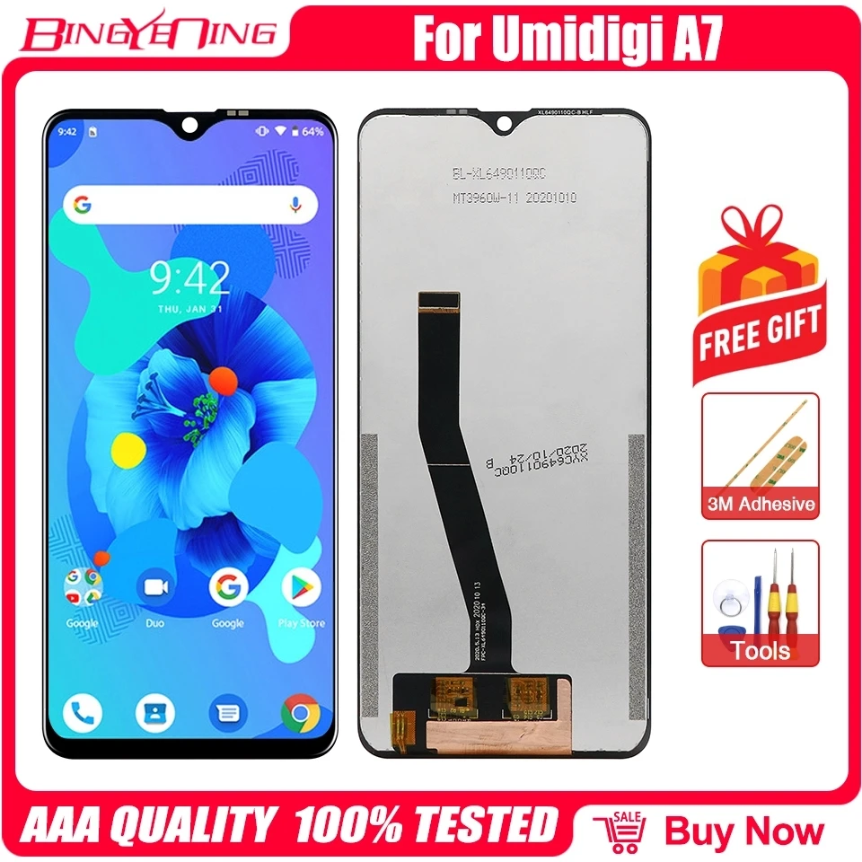 Lcd display screen New Original UMIDIGI A7 LCD screen For A7 Pro A9 LCD screen assembly Replacement