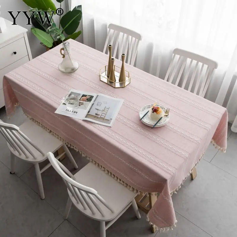 

Table Cloth Pink Mats Rectangular Tablecloths In Cotton Fabric Table Cover Tablecloths Mantel Mesa Oilcloth On The Table Tapete
