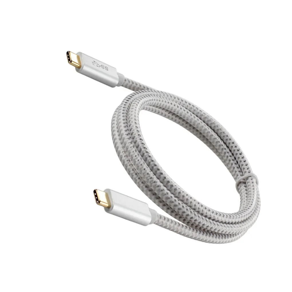 Кабель USB 3,1 type-c-type-c, кабель для быстрой зарядки телефона и ноутбука, высокоскоростной шнур для синхронизации данных и USB-C