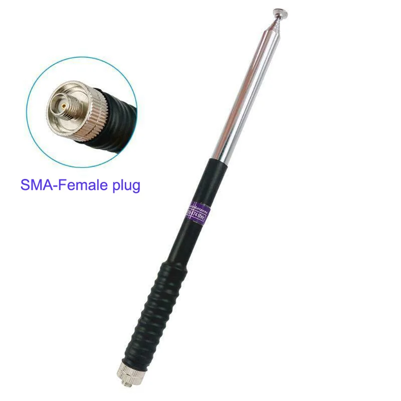 FP10120 VHF 136-174 МГц SMA-телескопическая антенна для WouXun Kenwood радио BAOFENG UV-5R UV5R UV82 BF-888S иди