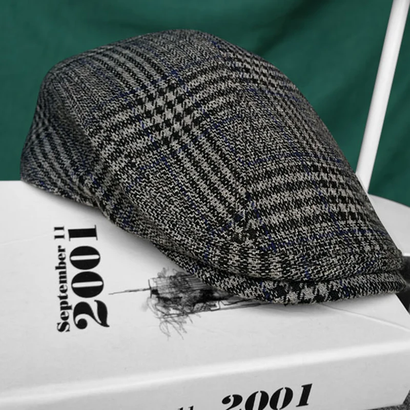 Tommy Shelby Autumn Winter Men Hats Berets British Western Style Wool Advanced Flat Ivy Cap Women Classic Vintage Beret Cap BLM8