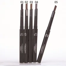 1 шт. брендовый автоматический Водостойкий карандаш для бровей, макияж, 5 стилей краски, карандаш для бровей, косметика для бровей, подводка для глаз, инструменты FS053