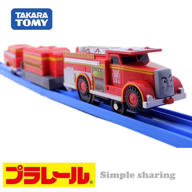 Takara Tomy Tomica Plarail Стандартный Флинн модель пожарного двигателя комплект литых