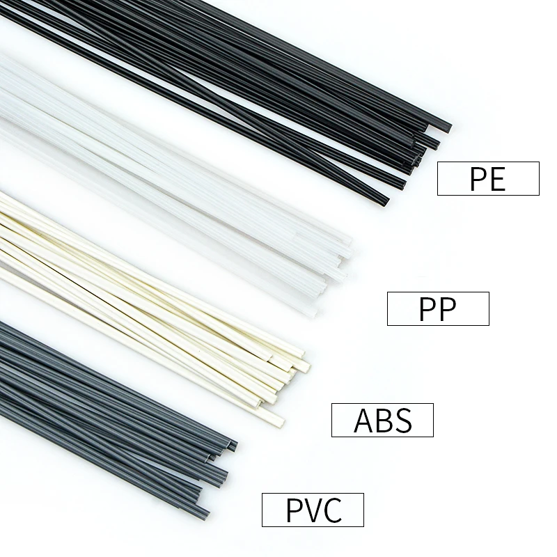 

plastic welding rods electrodes for hot air welder gun auto car bumper repair tools black ABS PE PP PPR sticks floor soldering