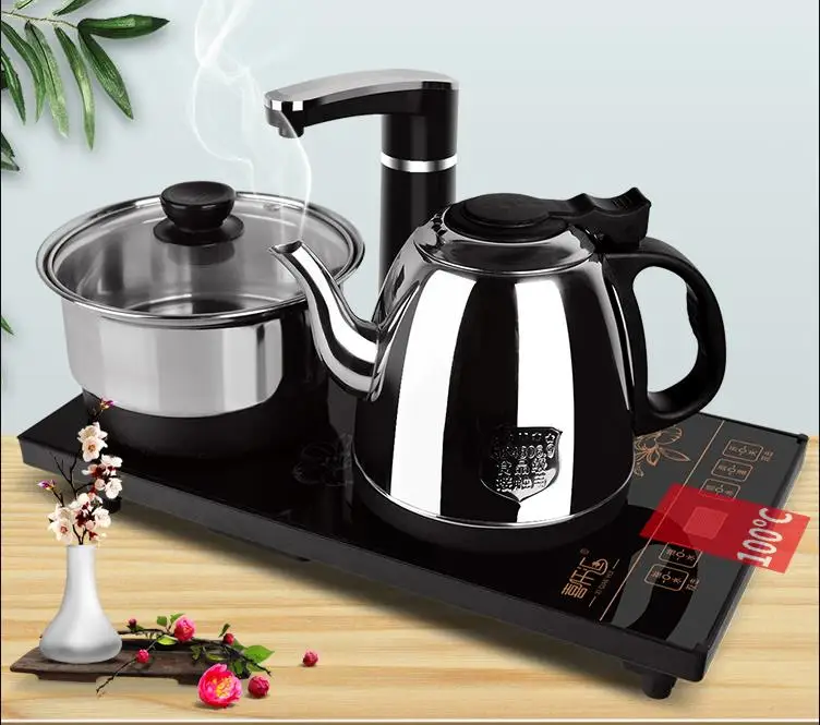 Automatic Intelligent Boiling Water Kettle and Stove Set Chinese Tea Sets  Induction Cooker with Tea Pot Double Electric Kettles - AliExpress