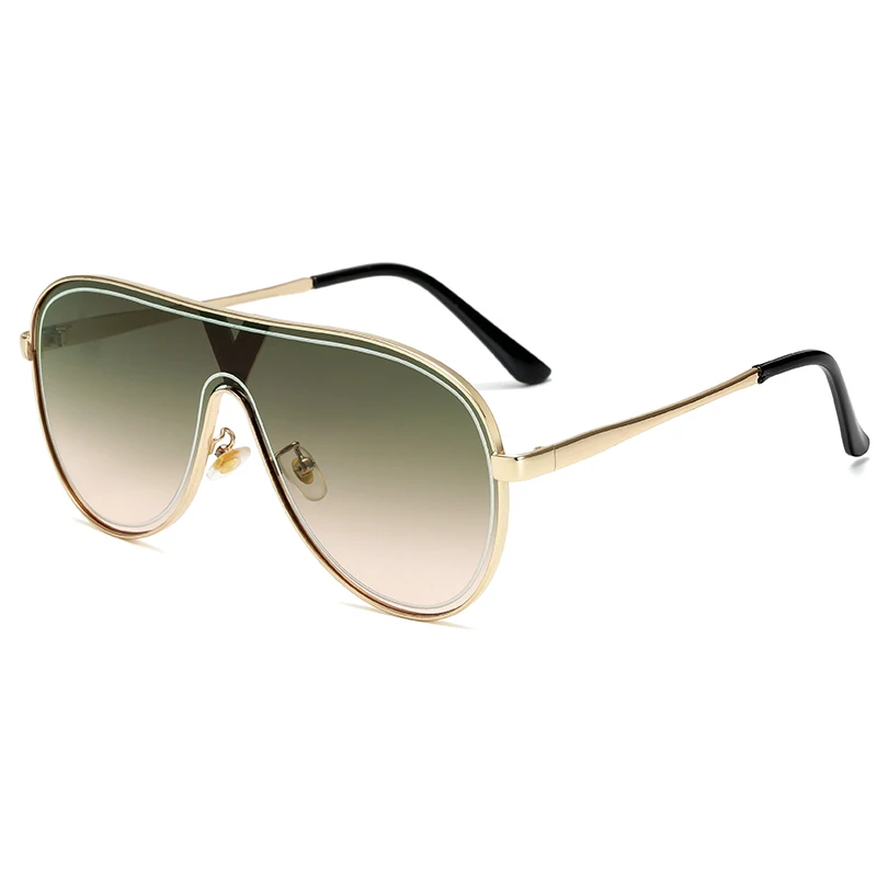 Фирменный дизайн, модные солнцезащитные очки, женские, металлические, градиентные, солнцезащитные очки, высокое качество, мужские, UV400, солнцезащитные очки, солнцезащитные очки, Oculos de sol - Цвет линз: 06