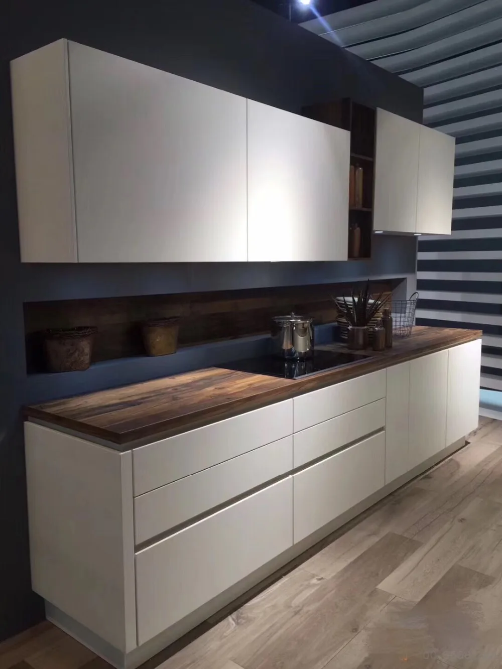 Новейшие стили кухонный шкаф Китай Производство современный дизайн деревянный кухонный шкаф высокого качества кухонный шкаф из нержавеющей стали