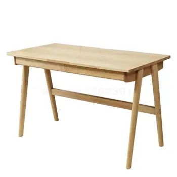 

Wooden Desk Middle School Students Study Desk, Home Computer Desktop, Simple Writing Desk