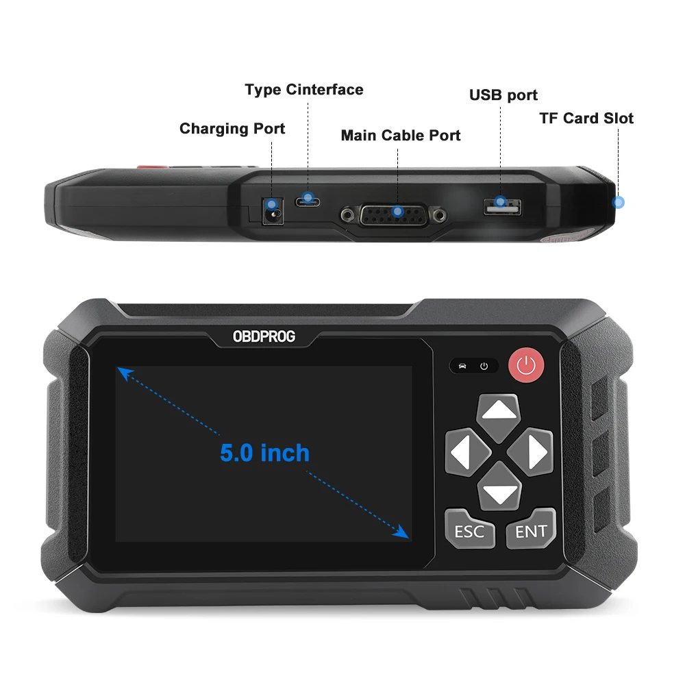 LAUNCH Creader CR5001 OBD2 автомобильный сканер автомобильное диагностическое