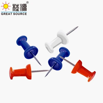 

22mm Thumbtack Push Pin Colorful Head Drawing Pin Fix Pin 40pcs Per Box(2 Boxes)