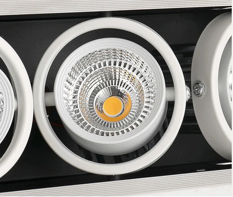 长方形筒灯_cob双头射灯嵌入式长方形格栅吊顶灯三头豆胆灯单头---阿里巴巴_02_30