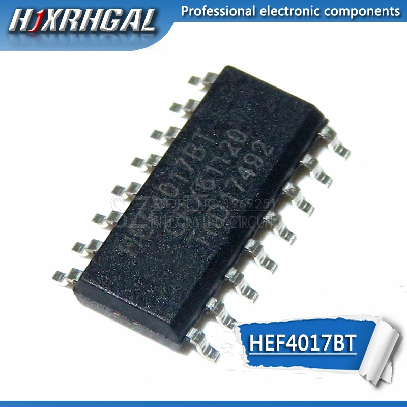 1 шт. чип HEF4093BT HEF4017BT HEF4052BT HEF4069UBT SOP logic | Электронные компоненты и принадлежности