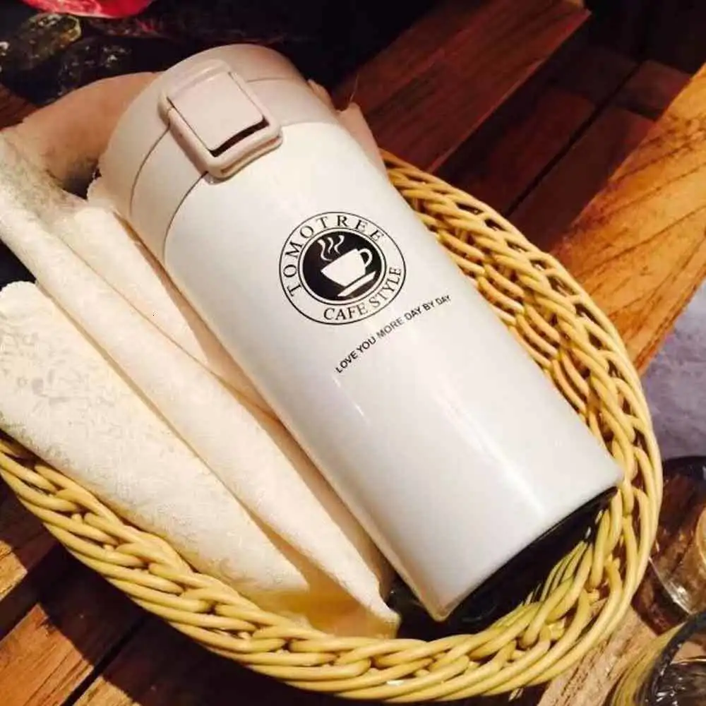 Высокое качество 380 мл автомобиля термо чашка с двойными стенками Нержавеющая сталь с двойными стенками из нержавеющей стали Вакуумная Кофе кружка-термос для чая термос Термокружка