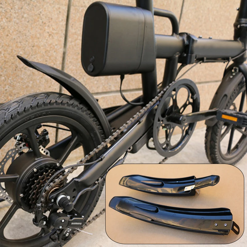 1Pair Universal 14-18Inch Bike Universal Fender Tough Mudguard Bicycle Electric Extension Scooter Mudguard For Motorcycle E-bike