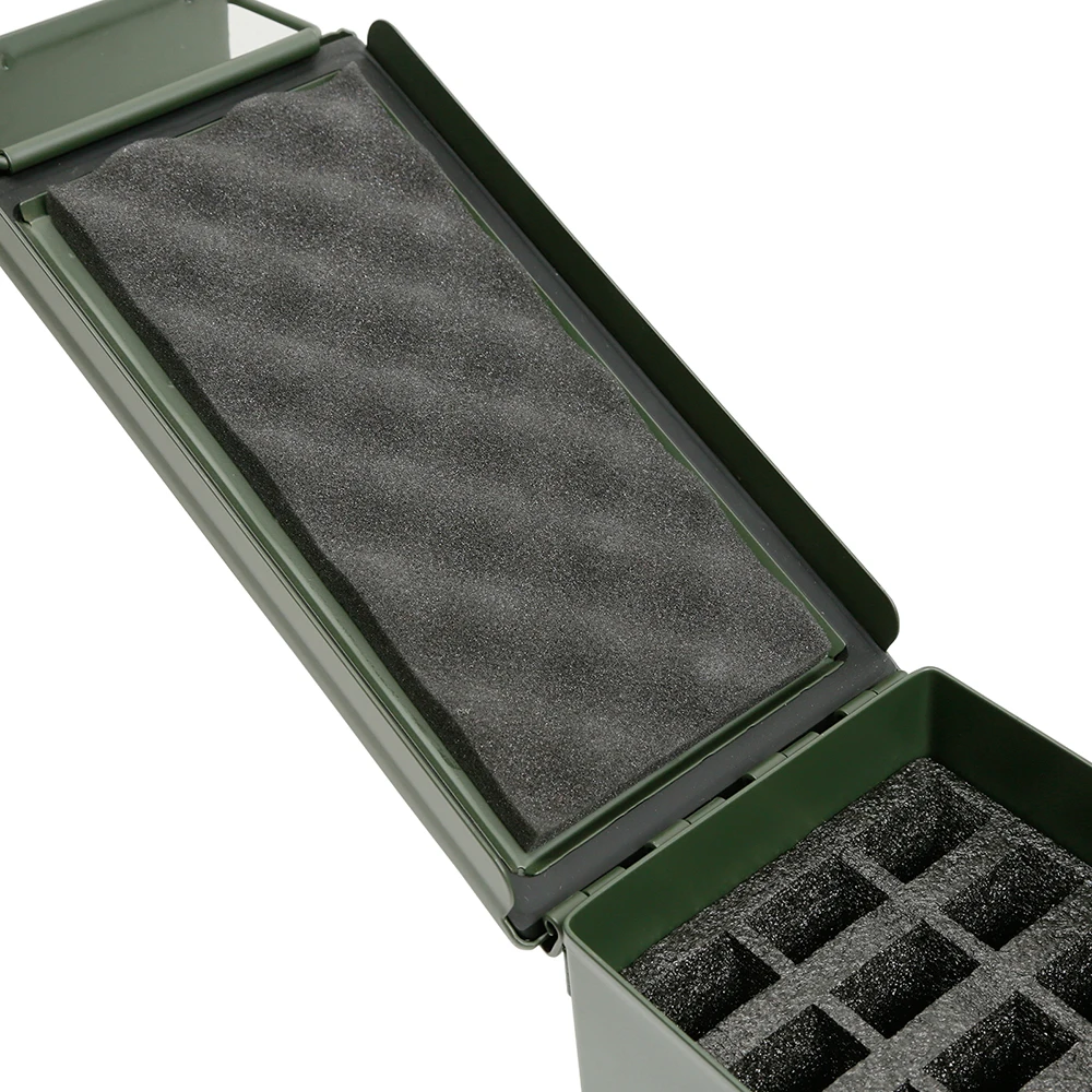 Case Club 1 Pistol & Accessory Holder Foam To Fit MTM 50 Cal Ammo Can (Pre-Cut, Closed Cell, Military Grade Foam)(MTM .50cal