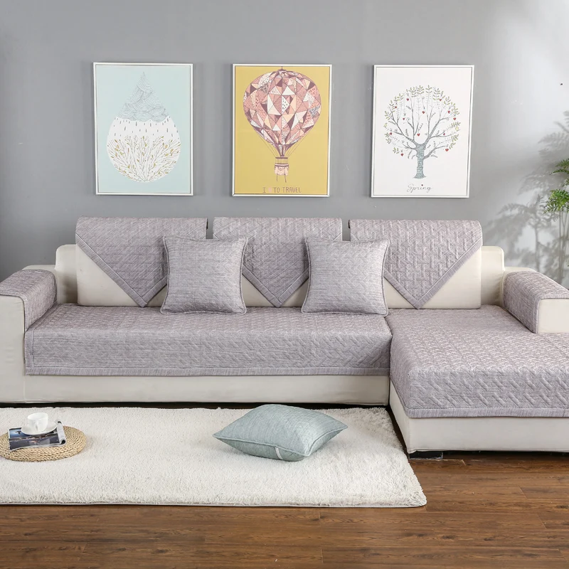 

Non-slip Sofa Cover Anti-dirty Pet Dog Mat Cushion All-inclusive Corner Sofa Mat Sofa Towel For Sectional Sofa L-shaped Sofa